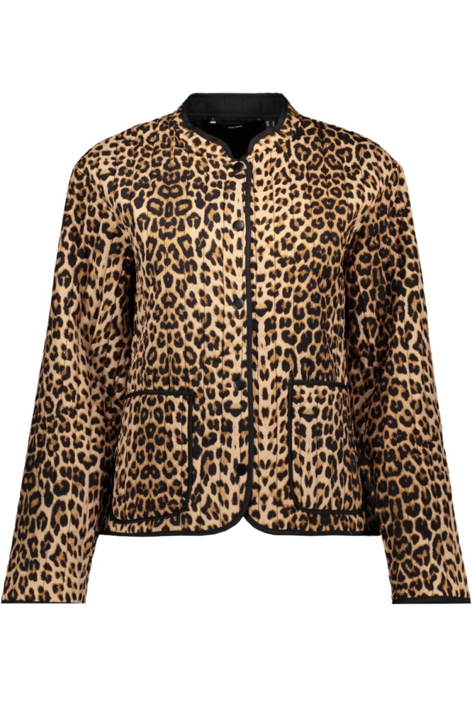 VMCLARA JACKET GA NOOS 10331363 Rugby Tan/LEOPARD
